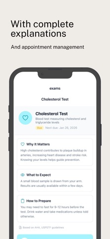Health Check by Age screenshot