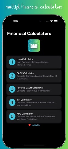Multipl Calculators Screenshot 1 of 6