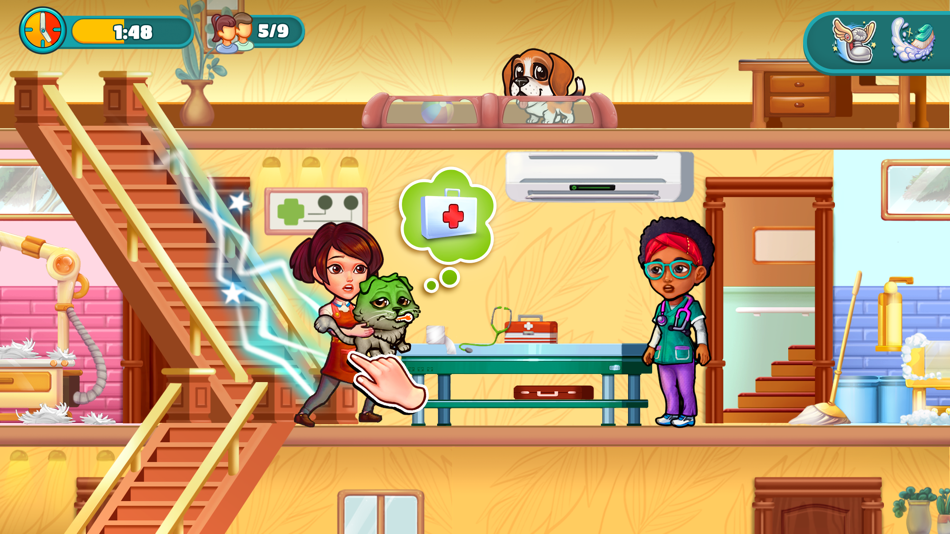 #7. Pet Shop Fever Time Management (iOS) 由: Tapps Games - Jogos Eletronicos
