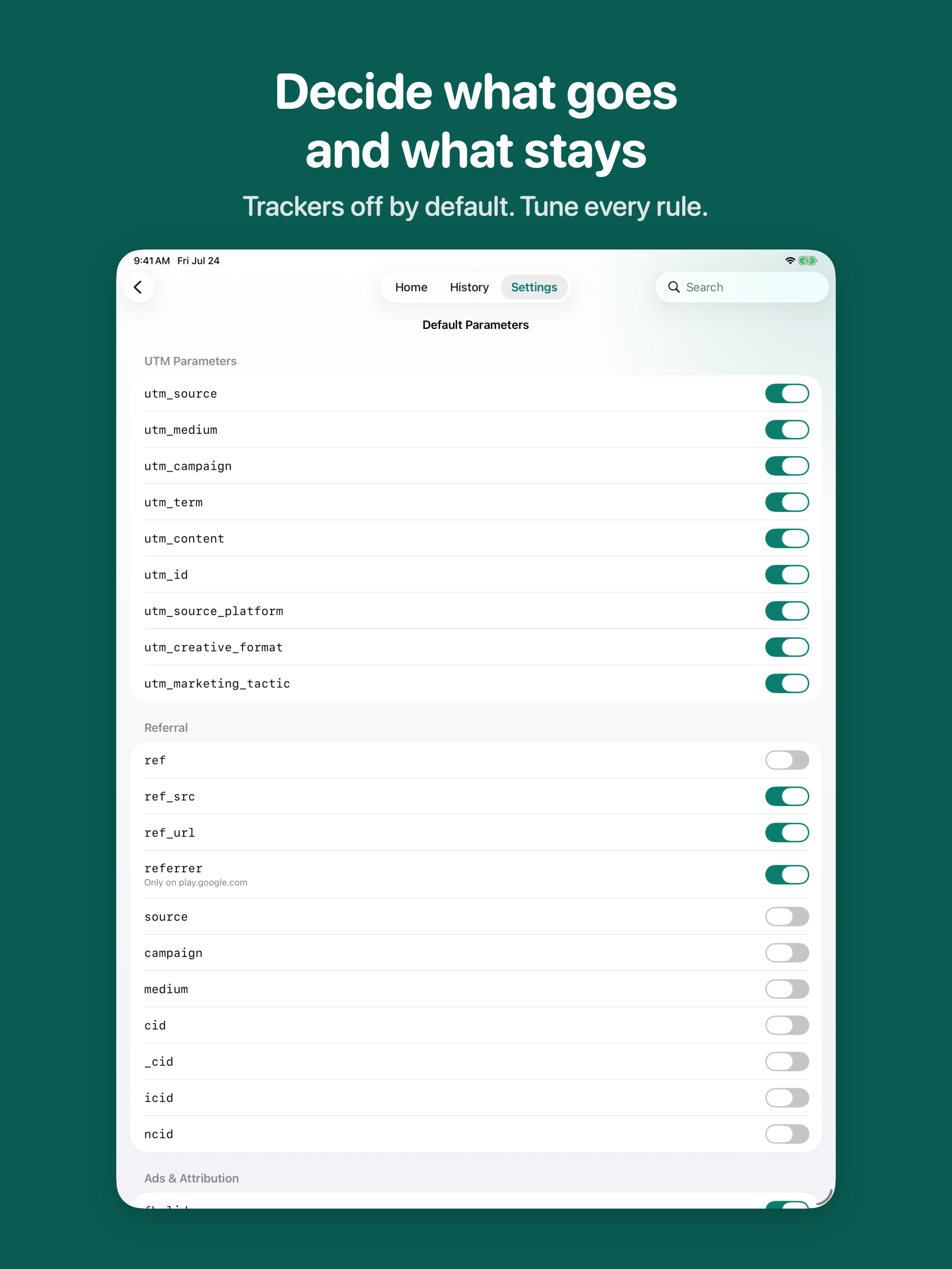 LinkClean – URL Cleaner screenshot 10