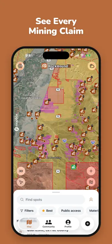 RockHoundR: Fossicking Map screenshot 3 of 10