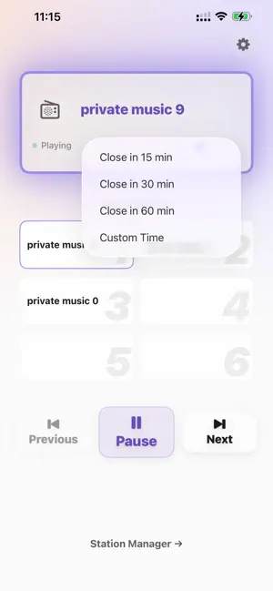NanoRadio screenshot 2