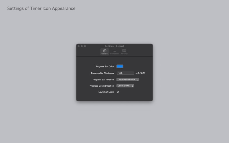 DockTimer - Timer in your Dock screenshot