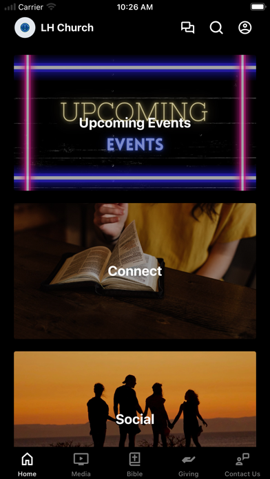 LH Church iPhone screenshot 1 - Education app
