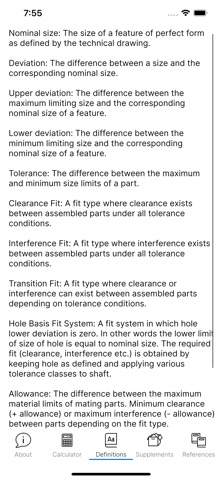 Fit Tolerance ISO Pro screenshot