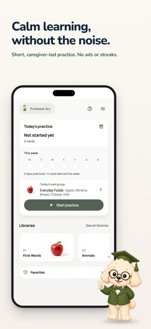 Professor Ary: Baby Flashcards screenshot 3