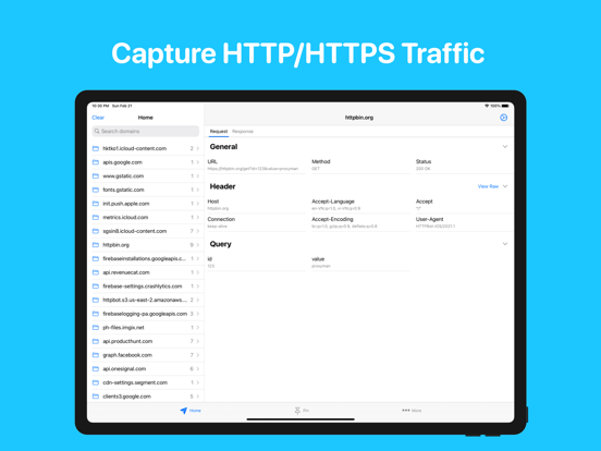 Proxyman - Network Debug Tool iPad app afbeelding 1