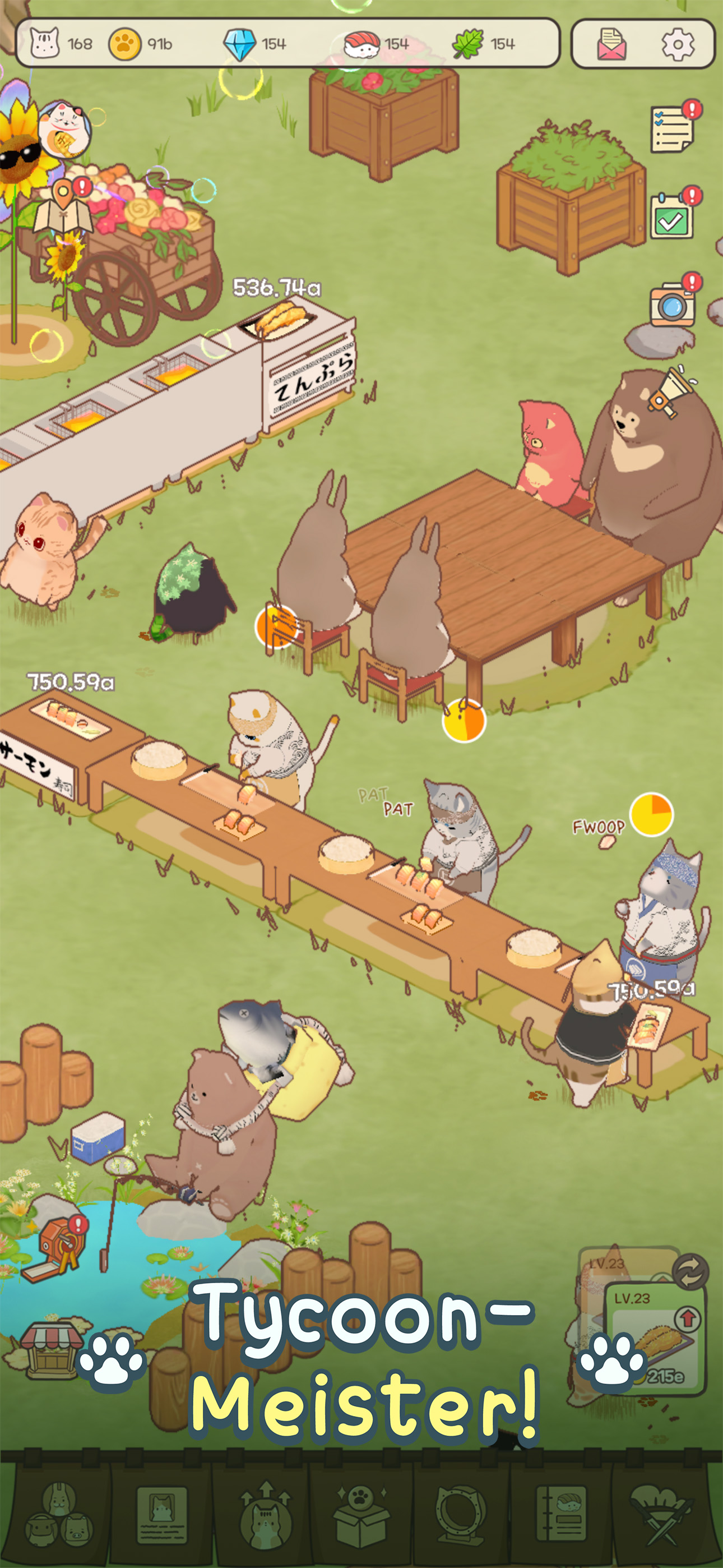 Katzen-Chef – Imbiss-Tycoon