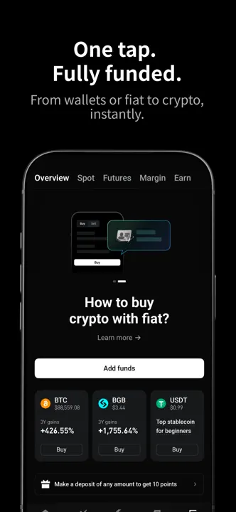 Bitget- Trade bitcoin & cryptoのスクリーンショット（8/9）