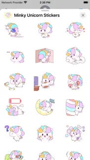 minky unicorn stickers iphone images 2