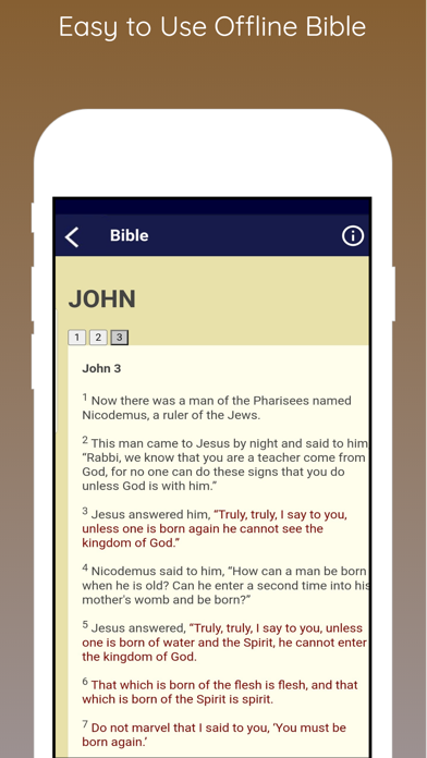 Bible NLT: with study tools iPhone screenshot 8 - Reference app