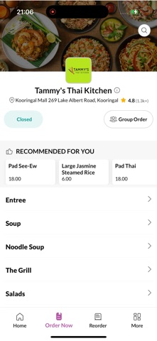 Tammy's Thai Kitchen screenshot