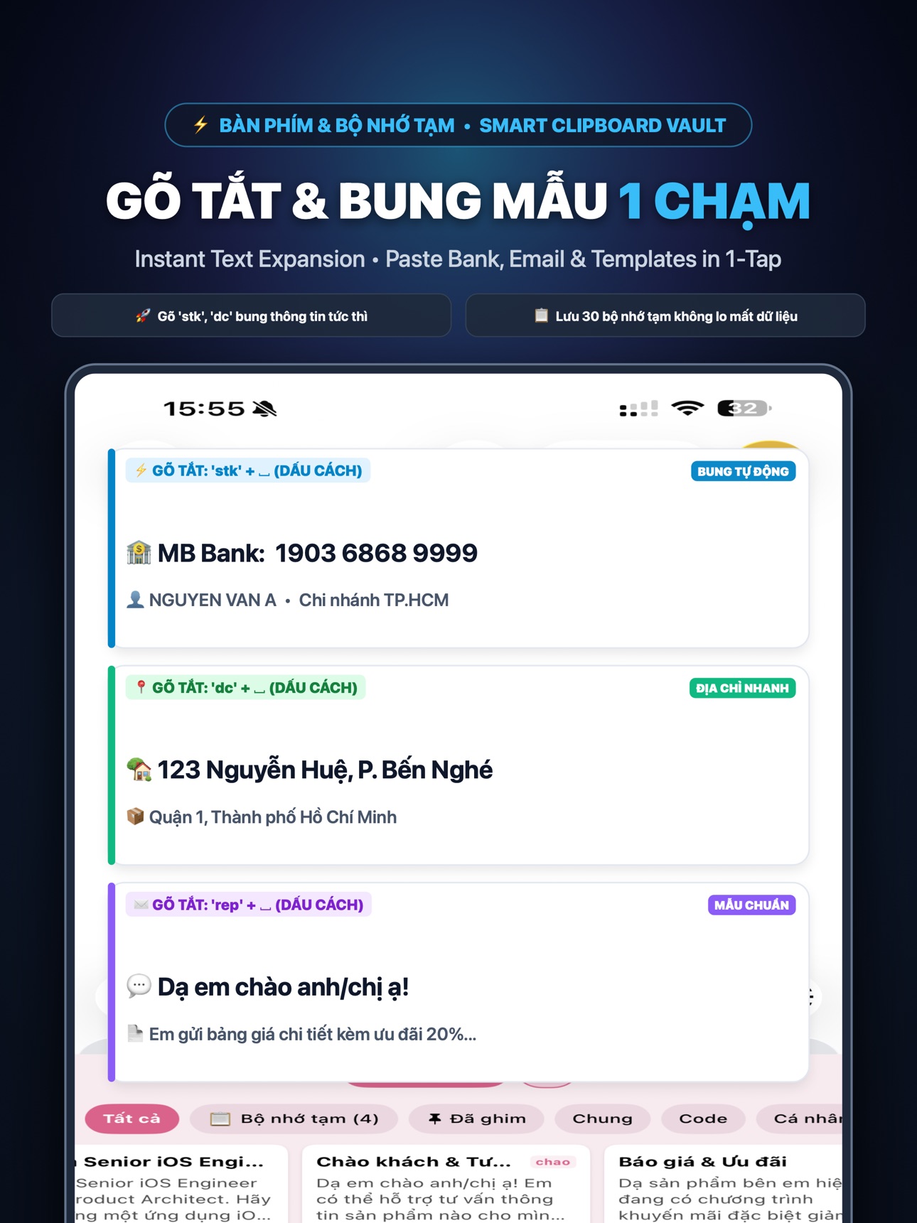 Screenshot 5 of ClipboardVault Smart Keyboard