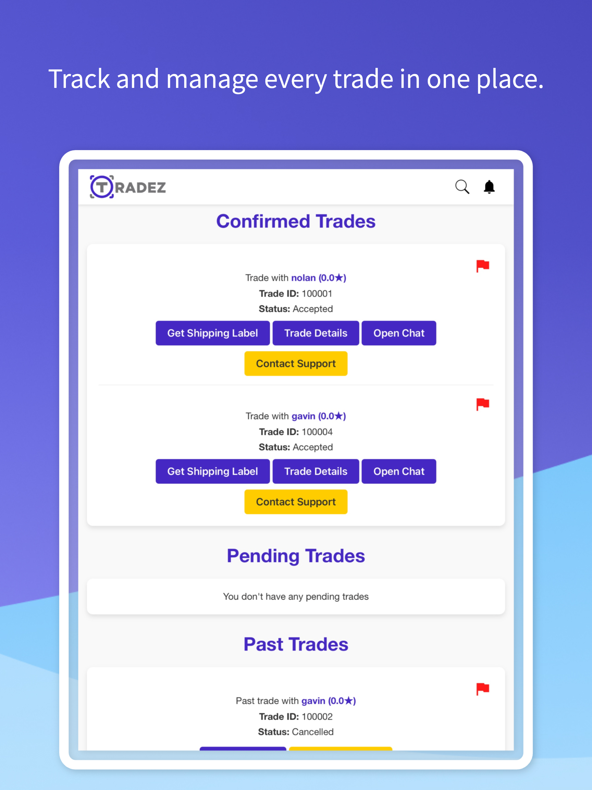 Tradez Mobile screenshot 10
