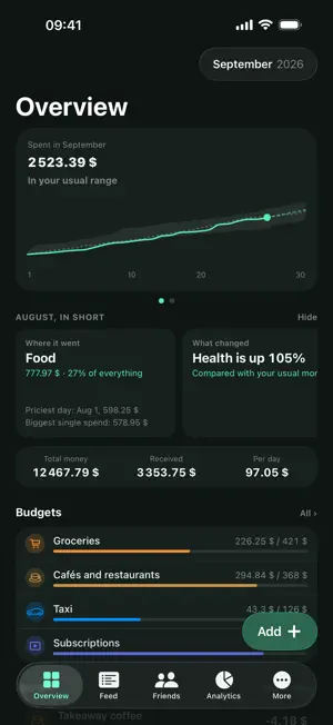 Kin: Money & Split screenshot 1