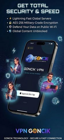 Goncik VPN iPhone screenshot