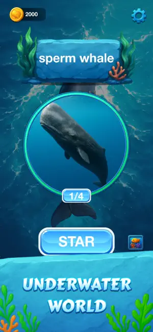 Whale Solitaire: Ocean Action screenshot 1