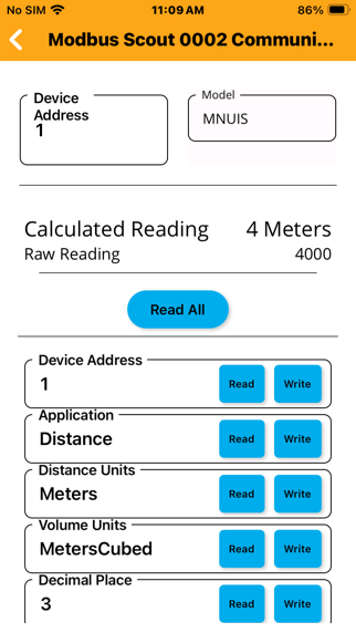 APG Scout Communicator Screenshot