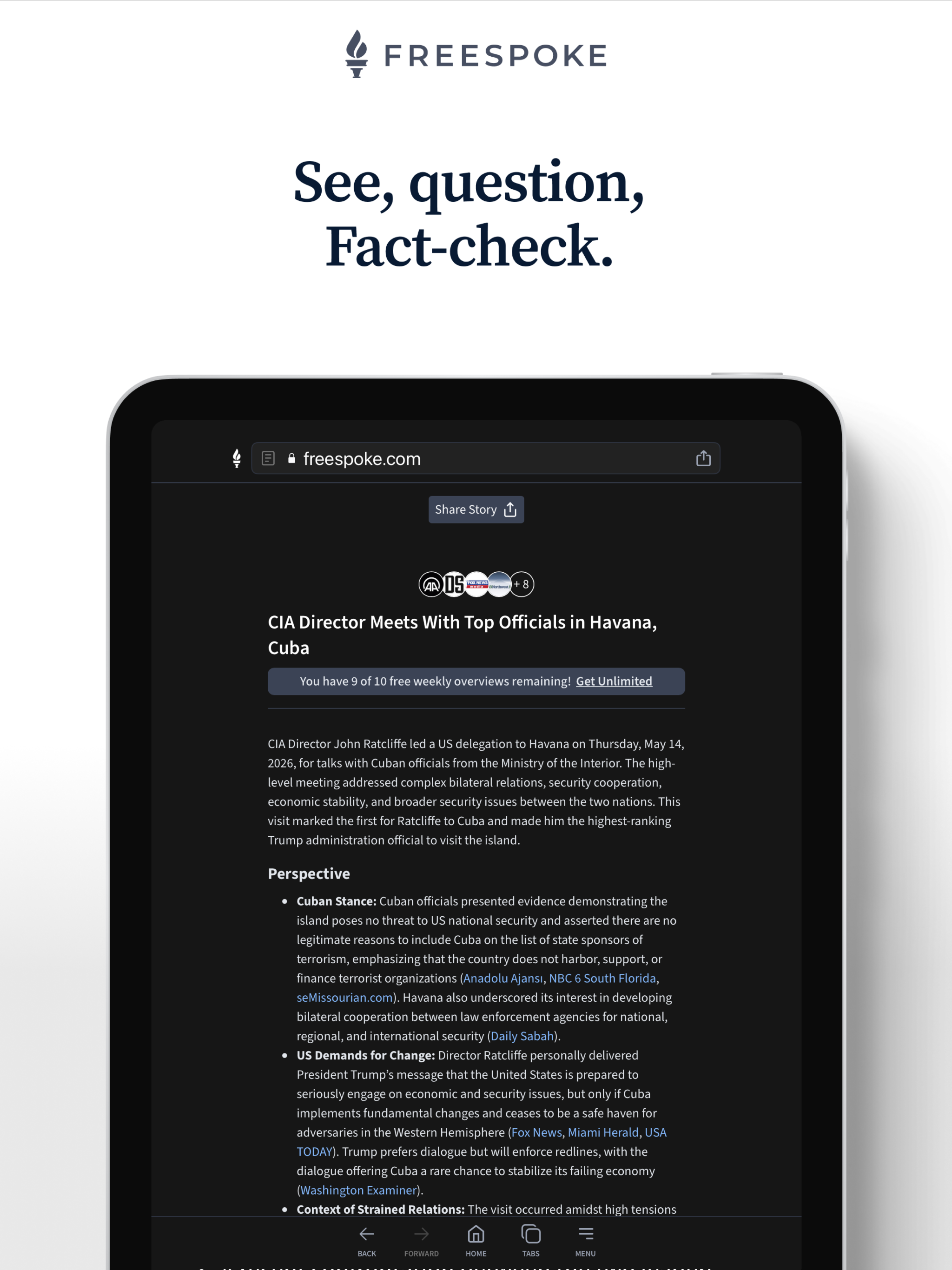 Freespoke - Perspective Search