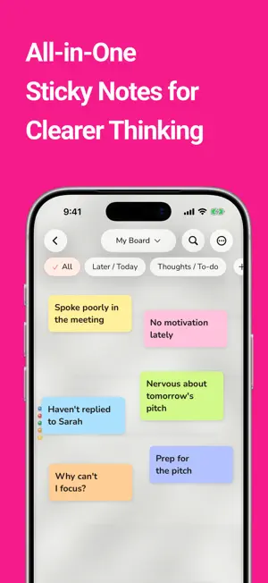 Lock Screen Notes: StickySort screenshot 3