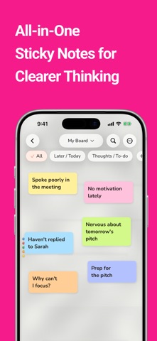 Lock Screen Notes: StickySort Screenshot 3 of 7