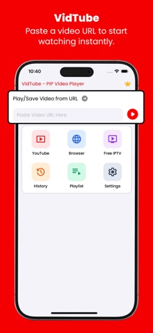 VidTube - PIP Video Player screenshot