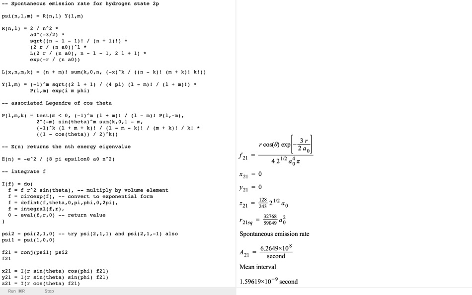 Eigenmath - 3.25 - (macOS)