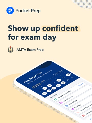 AMTA Exam Prep iPad screenshot