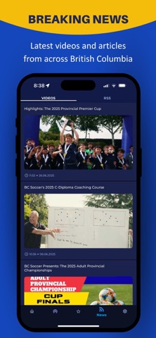 BC Soccer iPhone screenshot 5