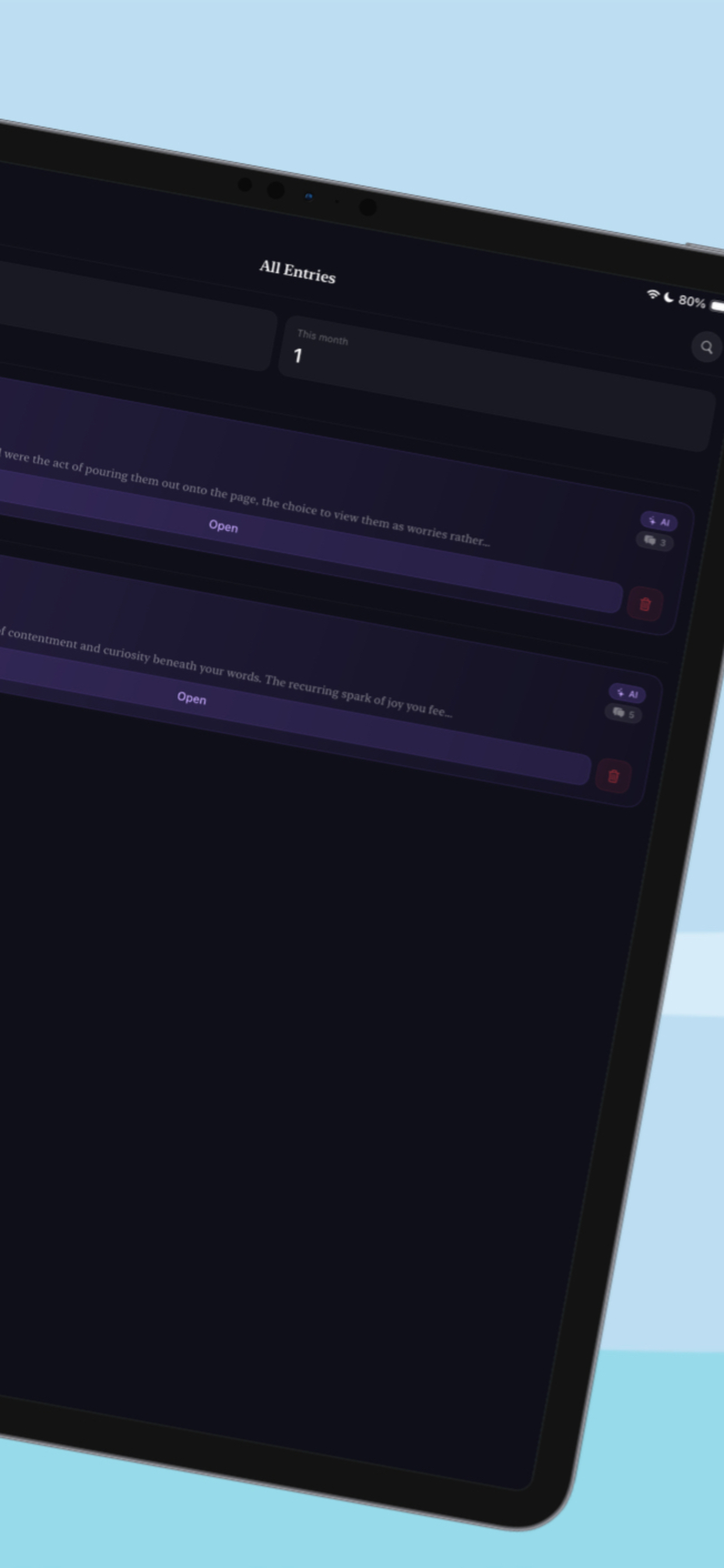 deepen: AI Private Journal