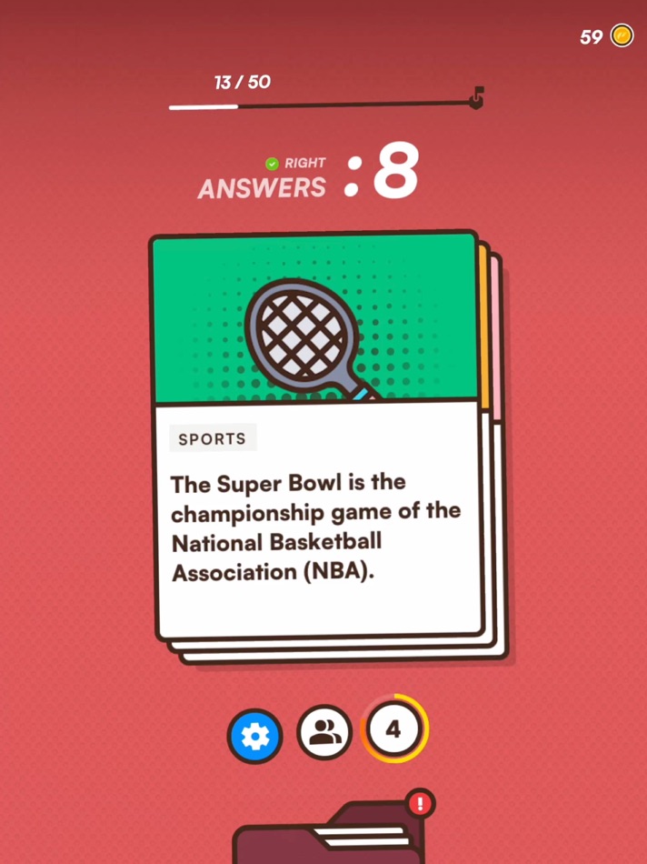 #2. Trial by Trivia (iOS) 由: Vikas Pawar
