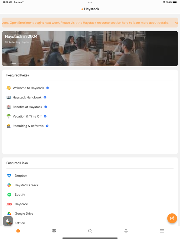 Screenshot #4 pour Haystack: Modern Intranet