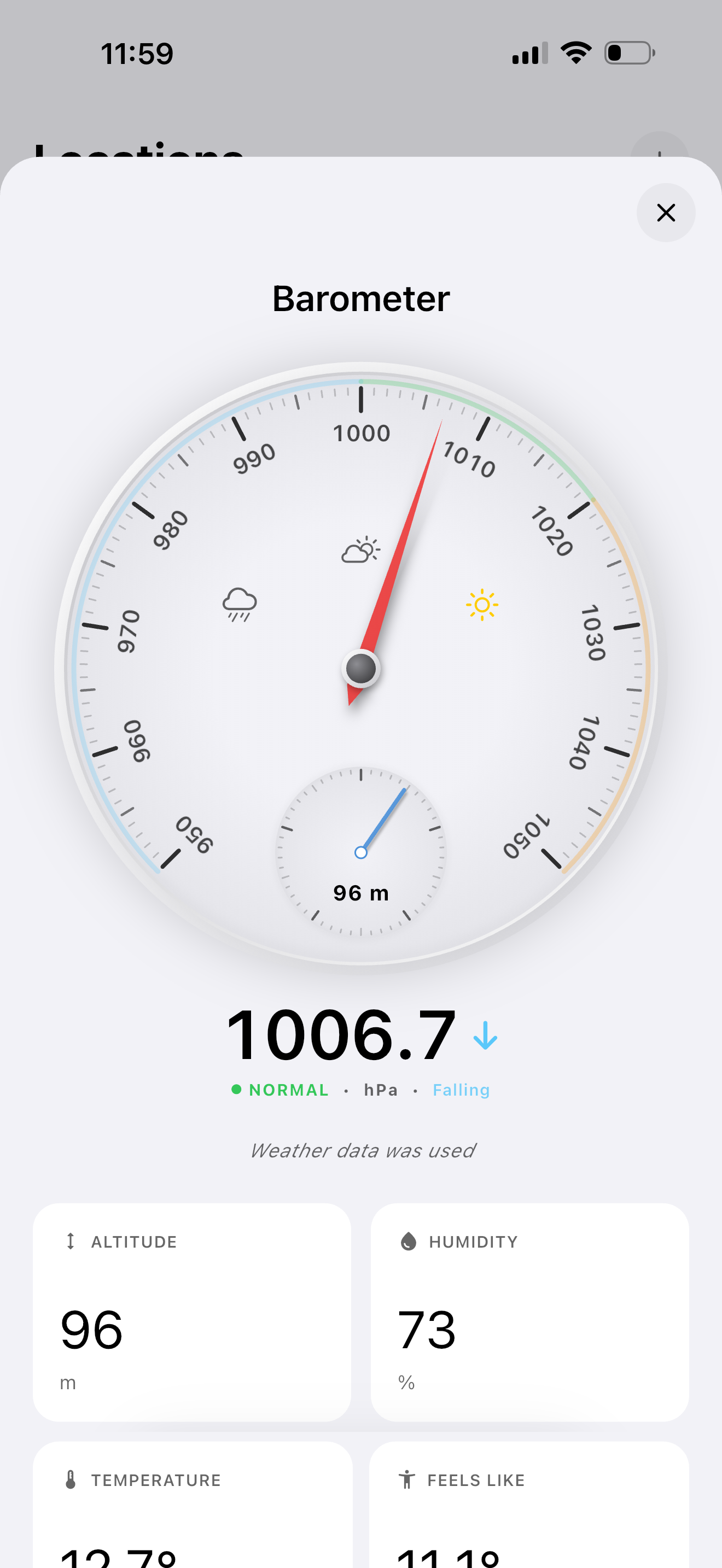 Barometer & Altimeter Pro