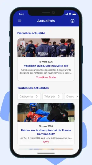 FFKarate e-licence screenshot 3