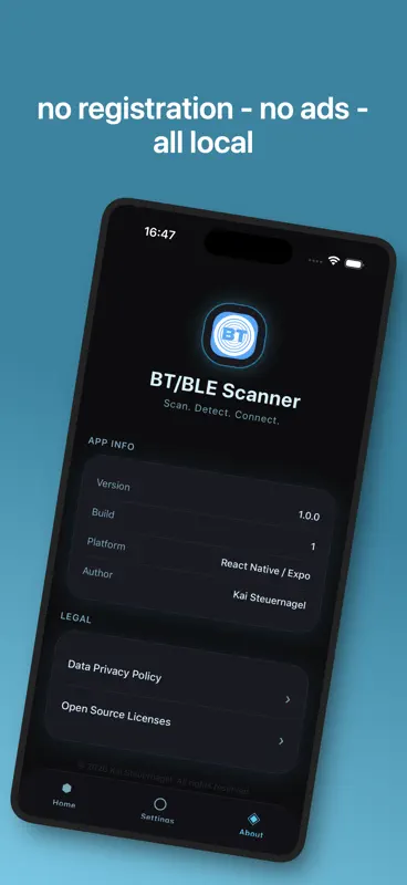 BT/BLE Scanner screenshot 6 of 6