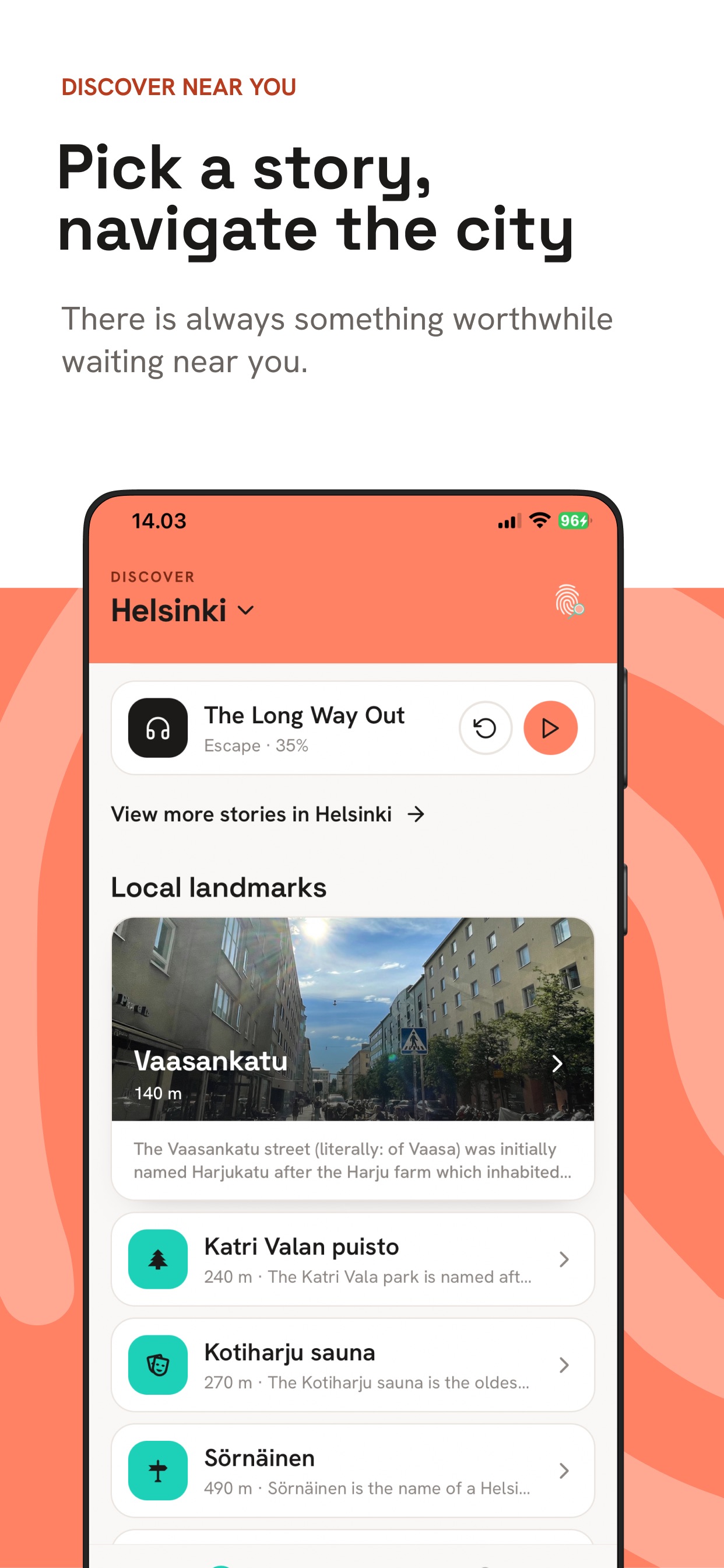 Screenshot 1 of Clooz: Audio Story Walks