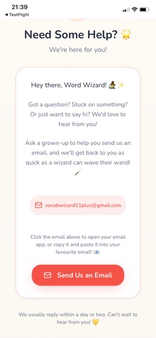 Vocab Wizard 11 plus screenshot