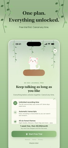 Voice Memo Diary - 60 Sec Screenshot 6 of 6