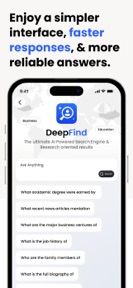 DeepFind - AI Search Assistant screenshot