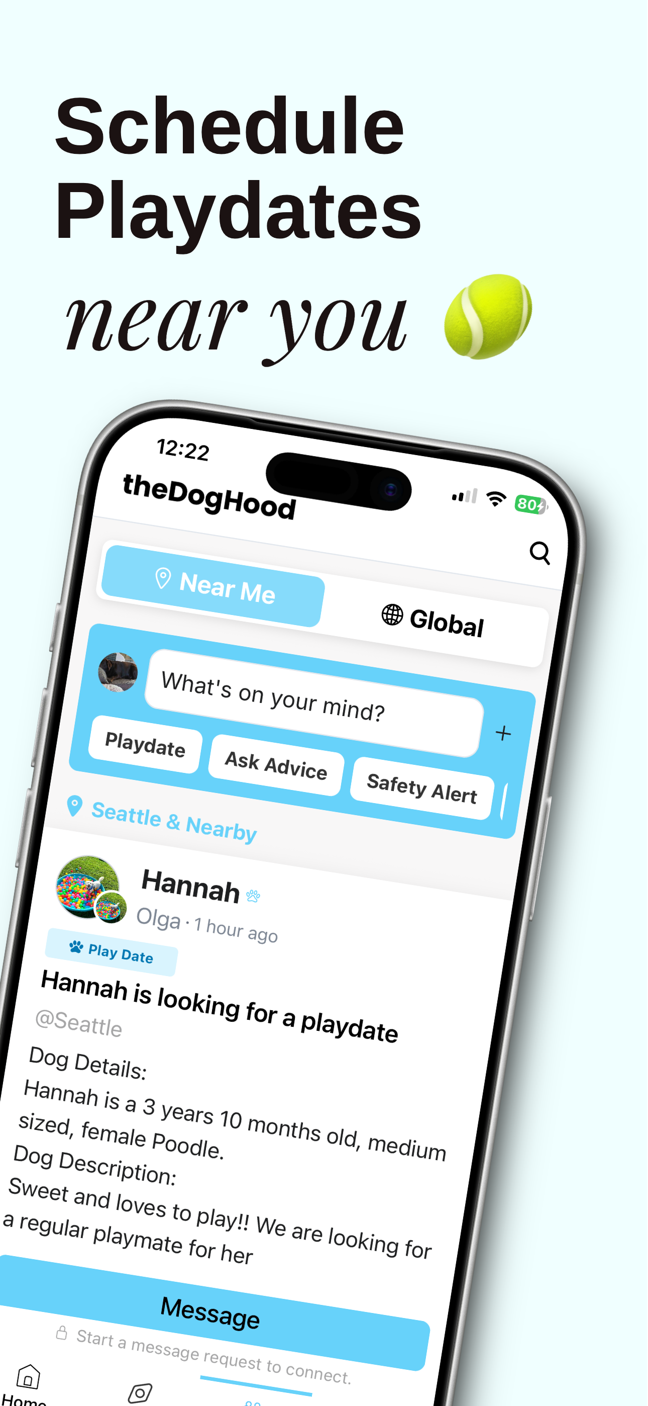 DogHood:Dog Playdates & Meetup screenshot 3