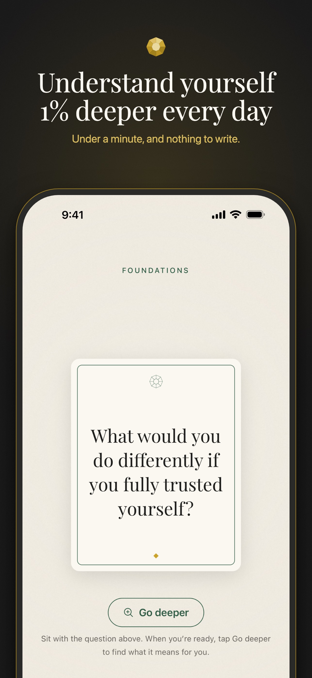 Screenshot 1 of Vantage: Daily Self-Growth