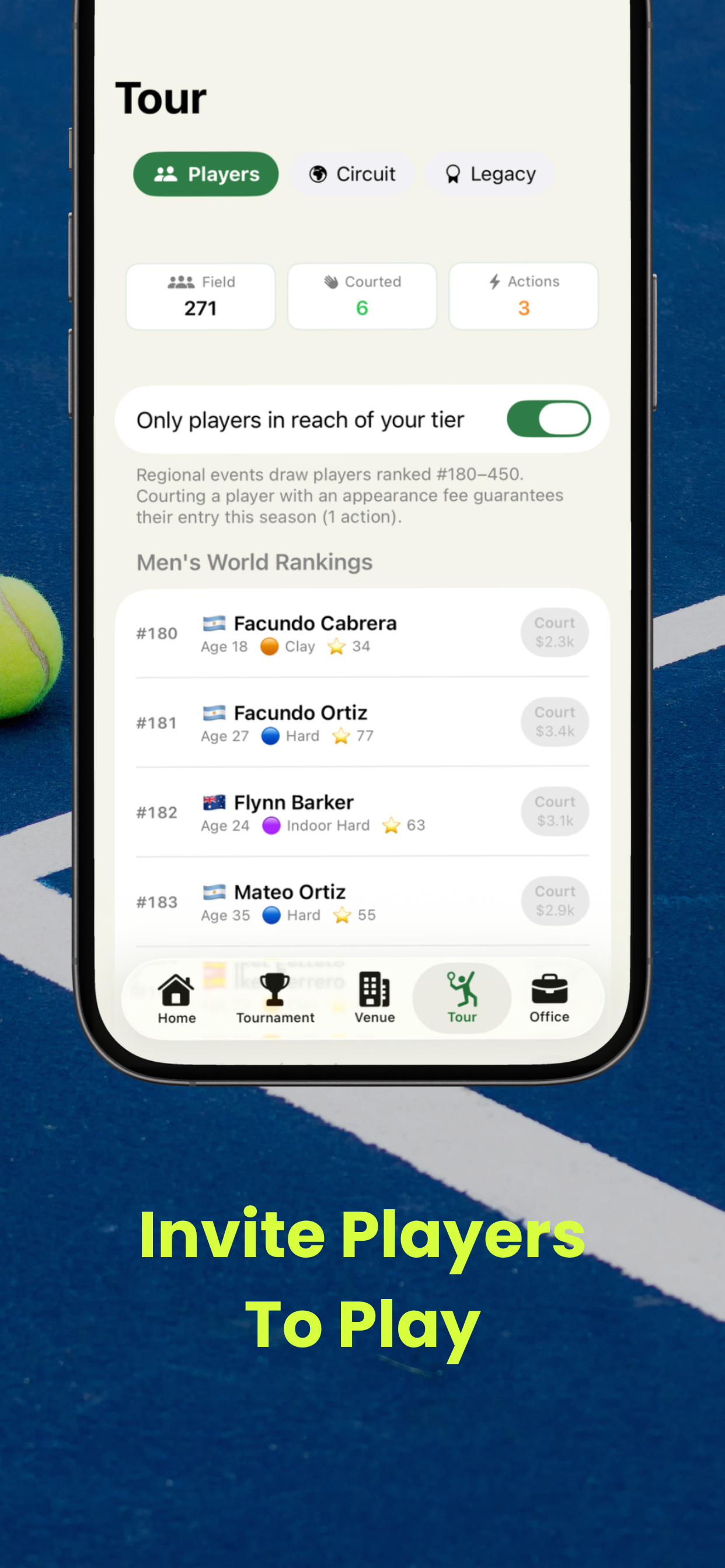 Tennis Director screenshot 3