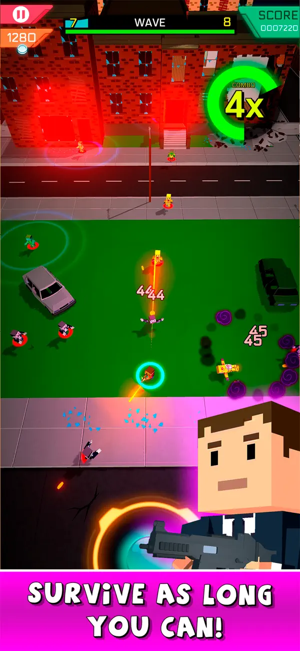 Screenshot #1 pour BoxHead vs Zombies 2