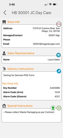 iPIMM TMS Chat screenshot