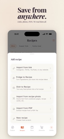 Supper: Recipes & Meal Planner Screenshot 2 of 7