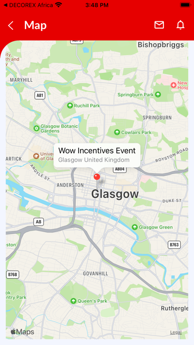 WOW Incentives and Events Screenshot