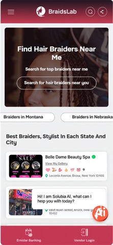 BraidsLab iPhone screenshot