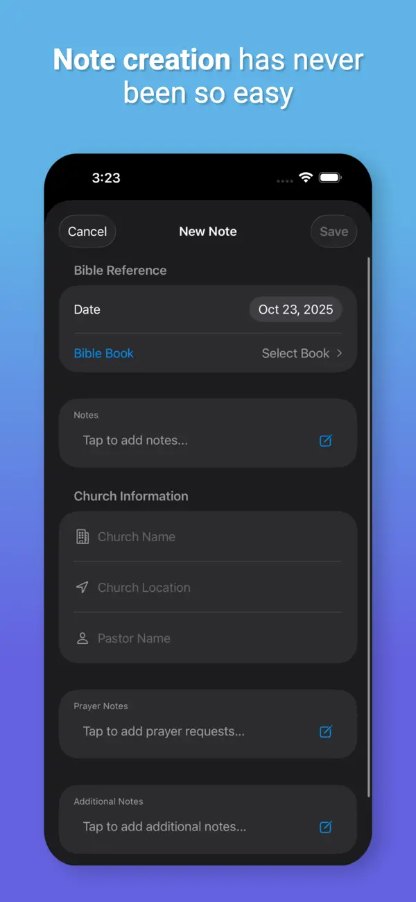 #3. Bible Study Notes (iOS) Por: Luke Irvin