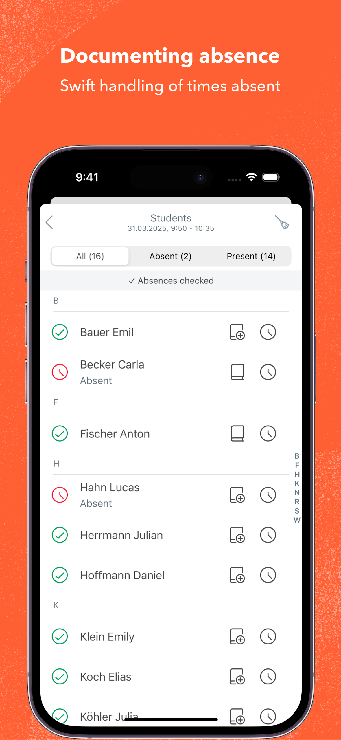 Untis Mobile store screenshot 5