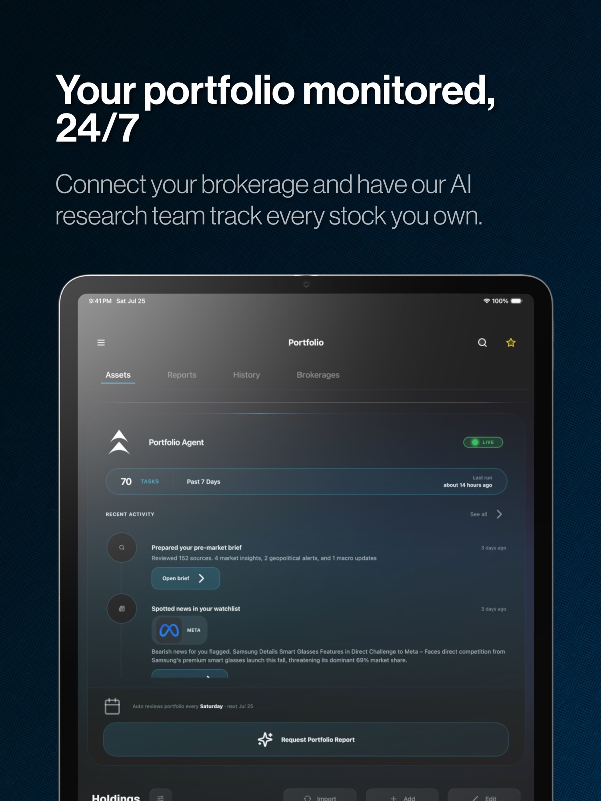 Barebone - AI Stock Research ipad screenshot 3